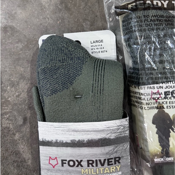 Fox River Medium Weight Men’s Socks - Size L - Picture 2 of 5